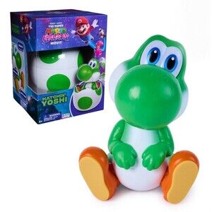 Hatchin' Yoshi The Super Mario Galaxy Movie, Interactive Yoshi Figure Presale